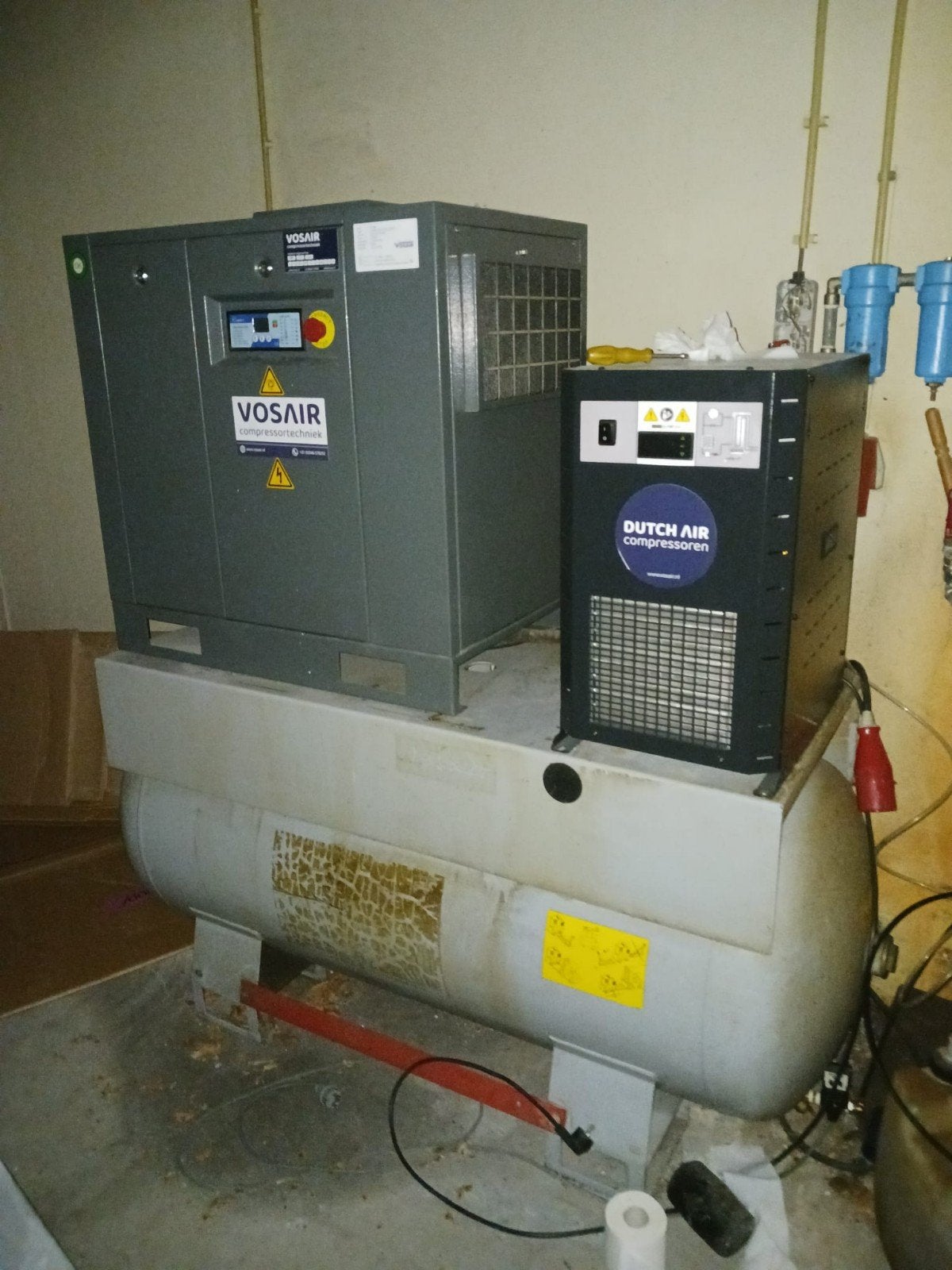 compressor, Doe-het-zelf en Verbouw, Compressors, 100 liter of meer, Ophalen