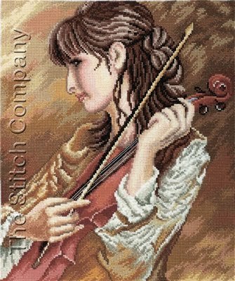 Borduurpakket Violin sonata M437, Hobby en Vrije tijd, ., Nieuw, Ophalen of Verzenden, .