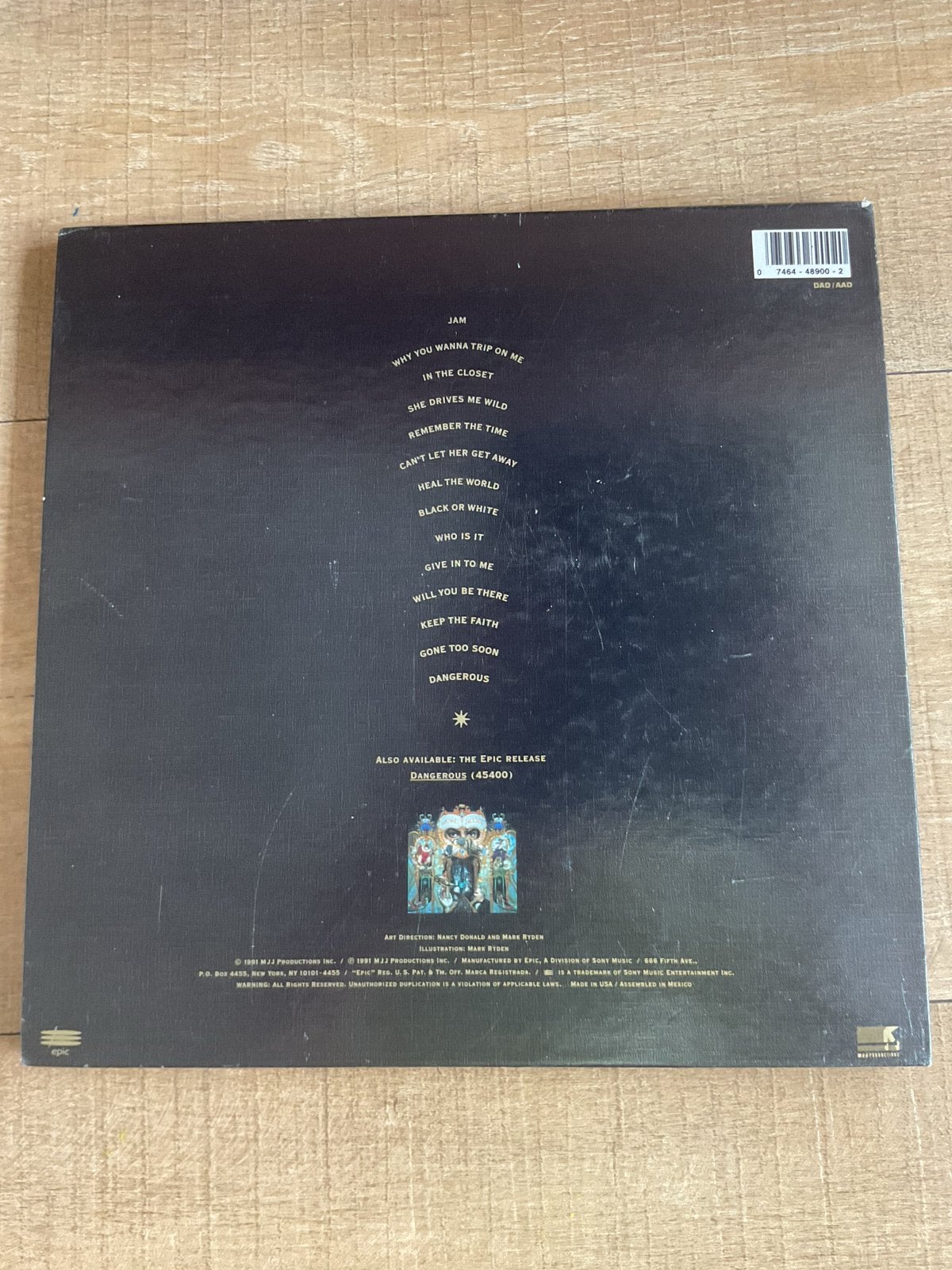 Michael Jackson - Dangerous (Collector's Edition, First Prin, Eerste persing, Pop, Ophalen of Verzenden, Zo goed als nieuw