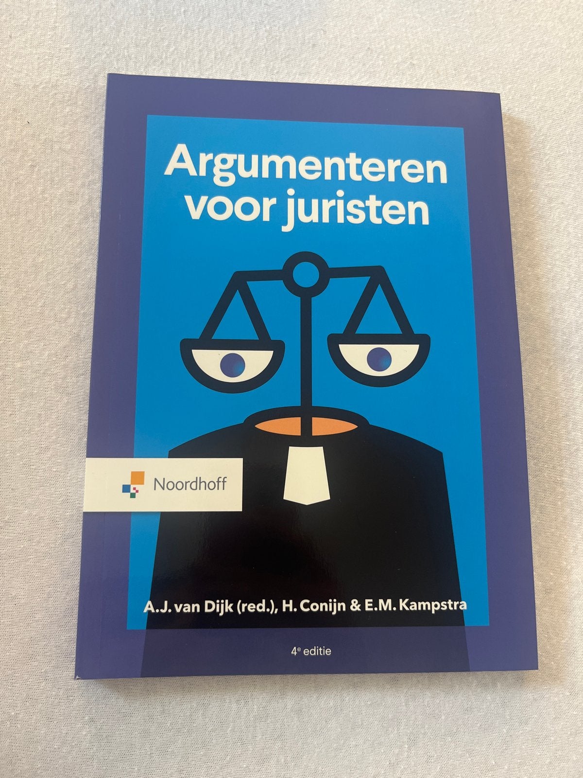 Argumenteren voor juristen - 4e editie, Boeken, Studieboeken en Cursussen, Ophalen of Verzenden, Gamma, Nieuw, HBO