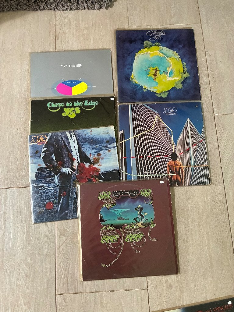 Yes LP collectie - 6 albums, LP, Ophalen of Verzenden, 12 inch, Progressive Rock