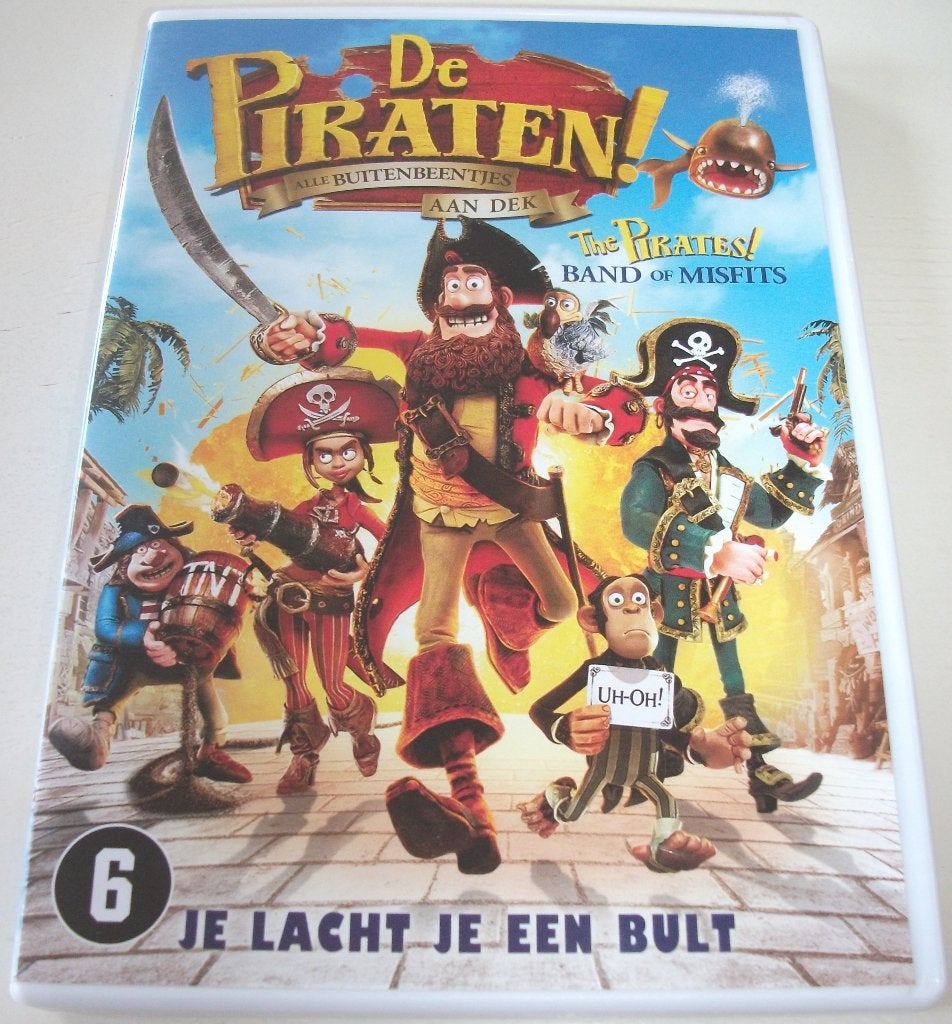 Dvd *** PIRATEN! ***, Avontuur, Nederlands, Ophalen of Verzenden, Zo goed als nieuw