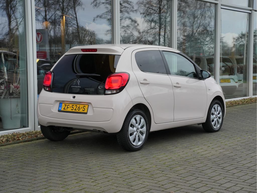 Citroën C1 1.0 VTi Feel Automaat | Bluetooth | Airco, 12 maanden, Stof, Gebruikt, 4 stoelen