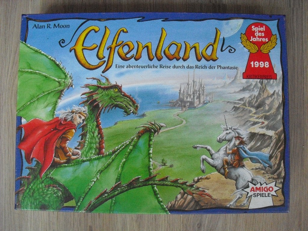 Elfenland compleet en keurig fantasy spel, Drie of vier spelers, Ophalen of Verzenden, Zo goed als nieuw