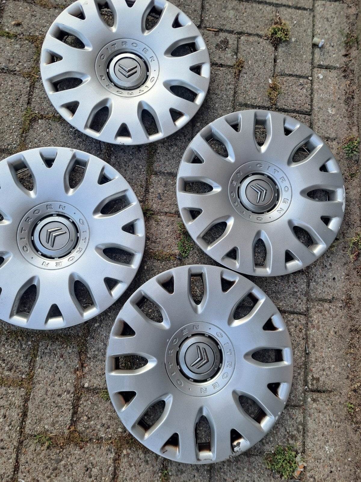 Citroen wieldoppen 15 inch., Auto diversen, Wieldoppen, Ophalen of Verzenden