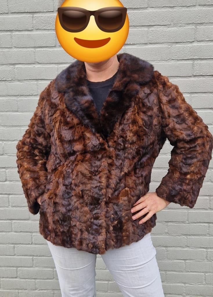 Vintage Nertsen Jas van Oma - Zeer Goede Staat, Kleding | Dames, Jassen | Winter, Ophalen of Verzenden
