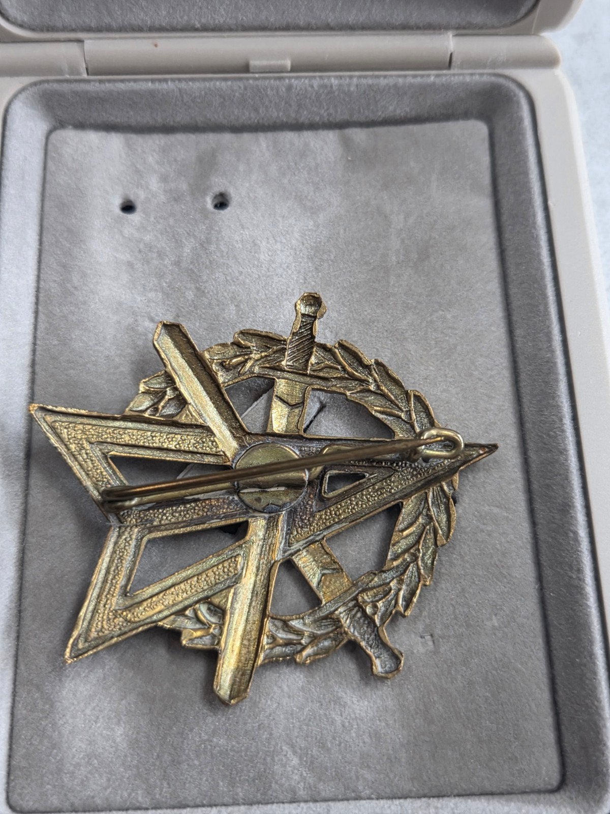 Militair embleem / badge - Koninklijke Landmacht, Ophalen of Verzenden, Landmacht, Nederland, Embleem of Badge
