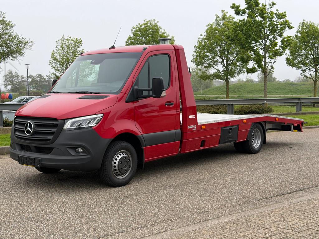 Mercedes-Benz Sprinter 519CDI L3 Kegger Oprijwagen Automaat, Automaat, Gebruikt, Euro 6, Mercedes-Benz