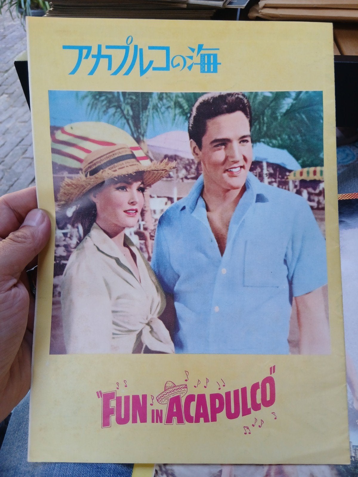 Fun in Acapulco Japans cinema magazine 1963 Elvis Presley, Ophalen of Verzenden