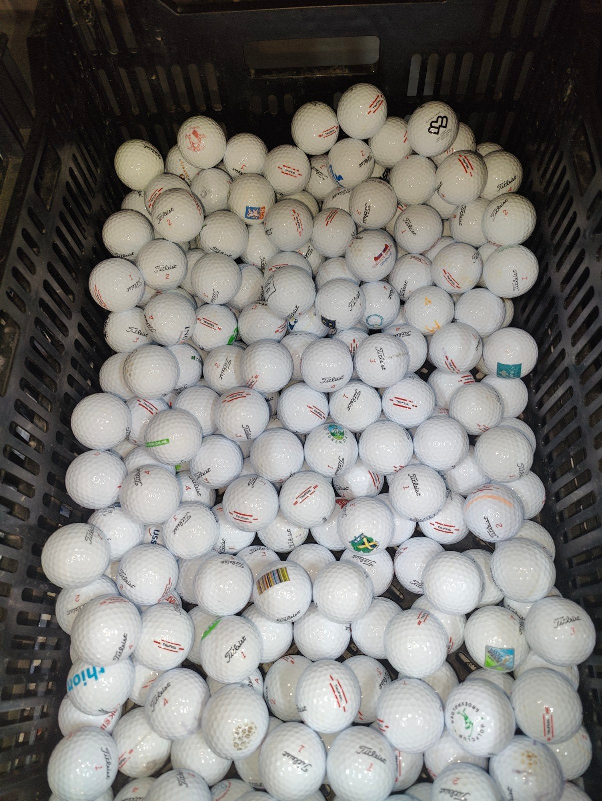 Titleist trufeel golfballen 50 stuks AAAA kwaliteit, Ophalen of Verzenden, Zo goed als nieuw, Bal(len)