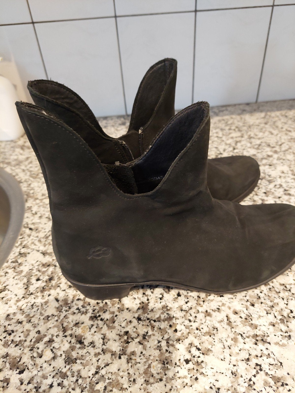 loints hoge schoen of laarsje maat 40, Loints, Ophalen of Verzenden, Zo goed als nieuw, Zwart