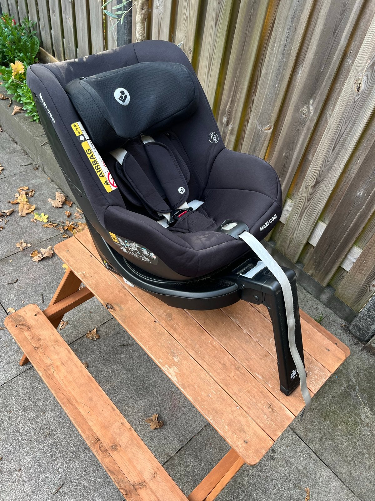 Maxi-Cosi Mica Eco i-Size Autostoel, Kinderen en Baby's, Ophalen, Autogordel of Isofix, Gebruikt, 0 t/m 18 kg
