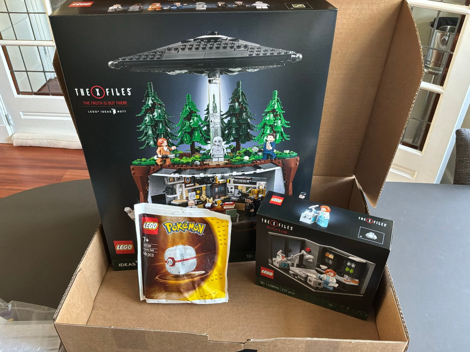 Lego Ideas 21369 The X-Files + 2 gratis sets NIEUW, Inclusief doos, Lego, Nieuw, Ophalen of Verzenden