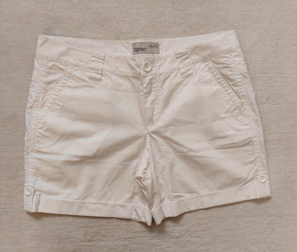 Esprit korte broek wit maat 36, Kort, Wit, Ophalen of Verzenden, Zo goed als nieuw