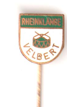 Rheinklange Velbert emaille speld, Verzamelen, Speldjes, Pins en Buttons, Verzenden, Zo goed als nieuw, Transport