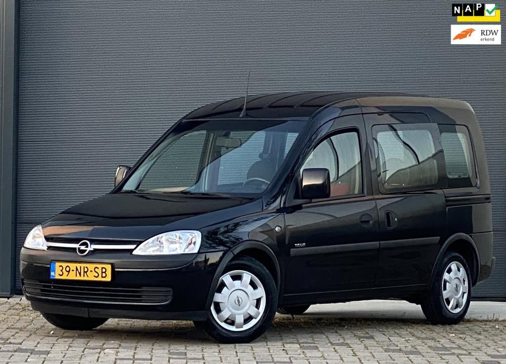 Opel Tour 1.6 Njoy 5PERSOONS AIRCO NAP KILOMETERSTAND IN PER, Voorwielaandrijving, 450 kg, Gebruikt, Overige modellen
