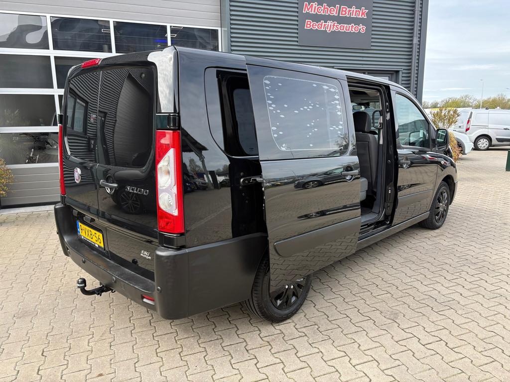 Fiat Scudo 12 2.0 MultiJet Dubbele Cabine Marge, Voorwielaandrijving, 15 km/l, Gebruikt, Zwart