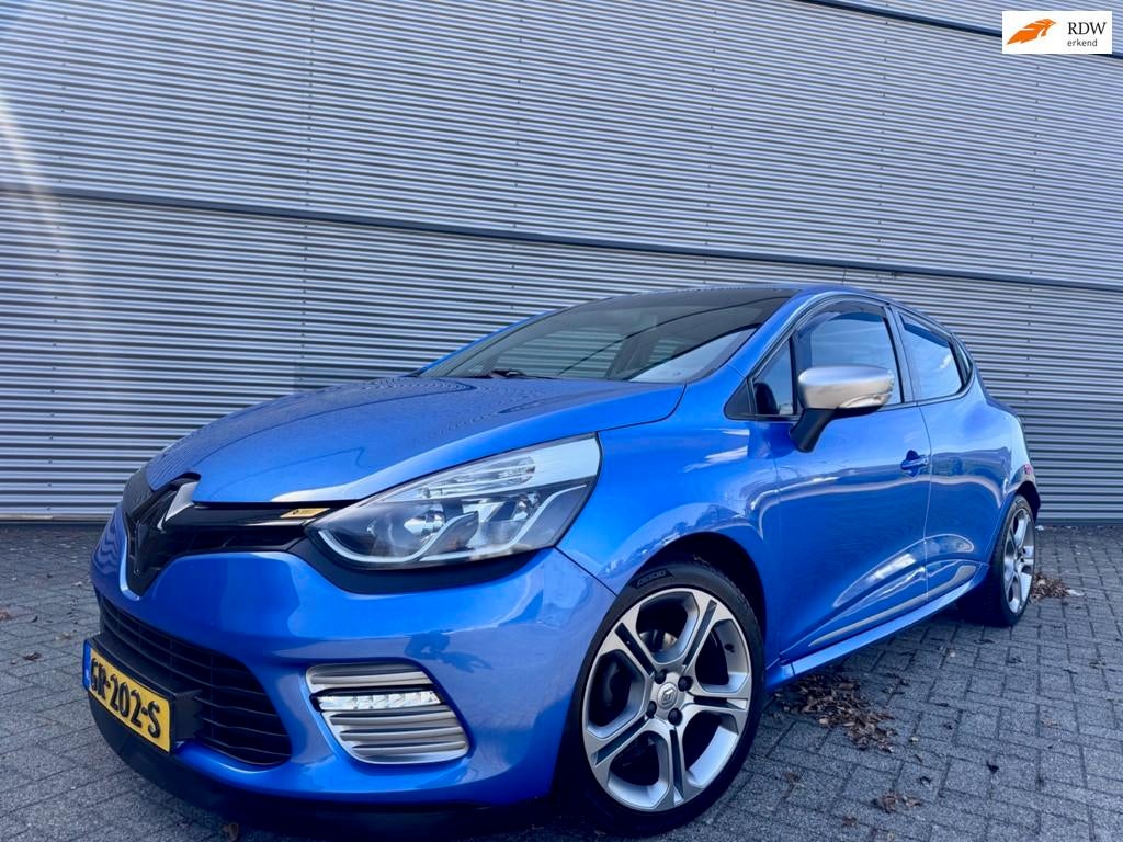 Renault Clio 1.2 GT Renault Sport 120 PK AUT, Euro 5, Gebruikt, Zwart, Blauw
