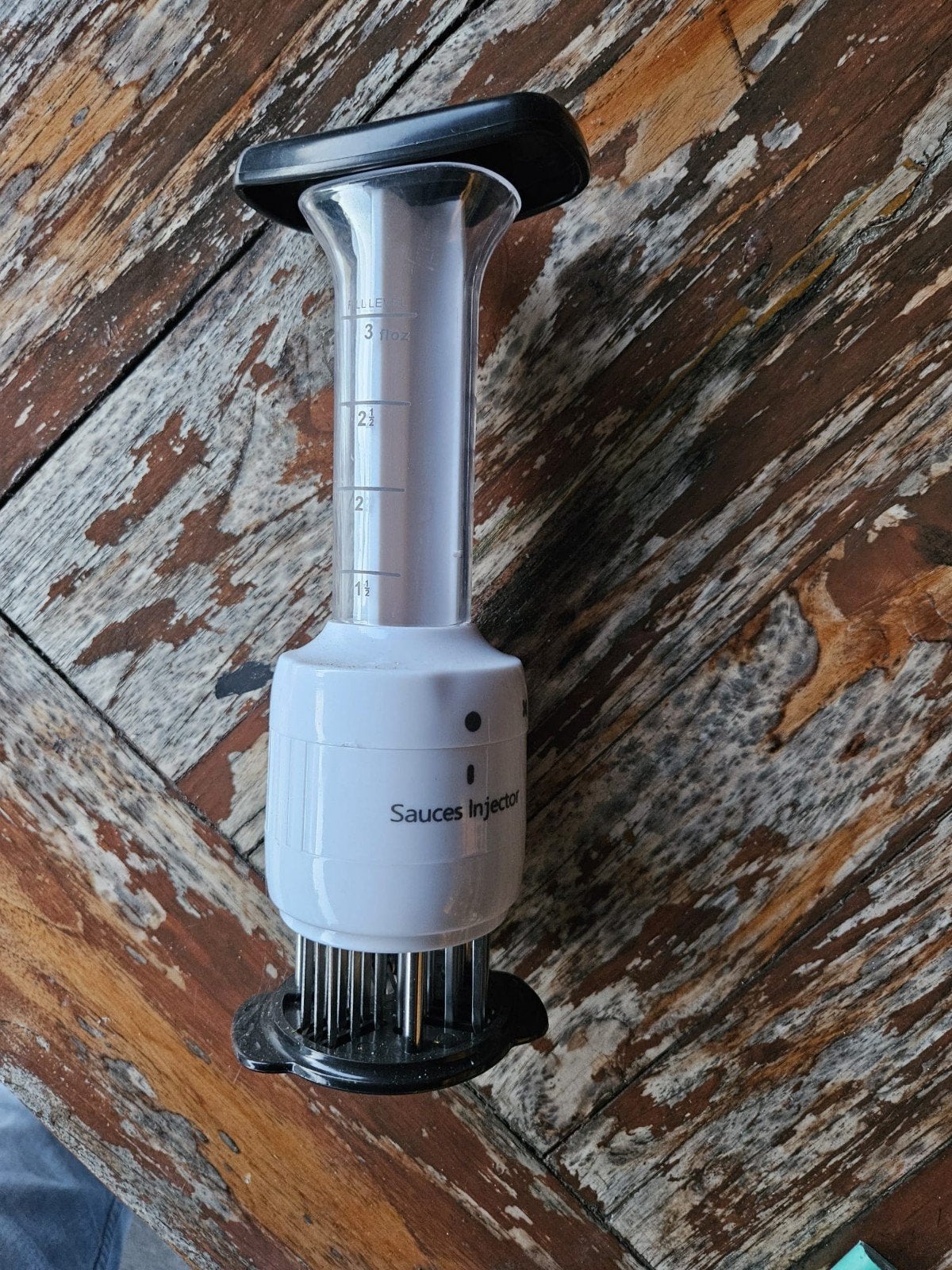 Vleesvermalser met marinade-injector - Nieuw, Overige typen, Kunststof, Nieuw, Ophalen of Verzenden