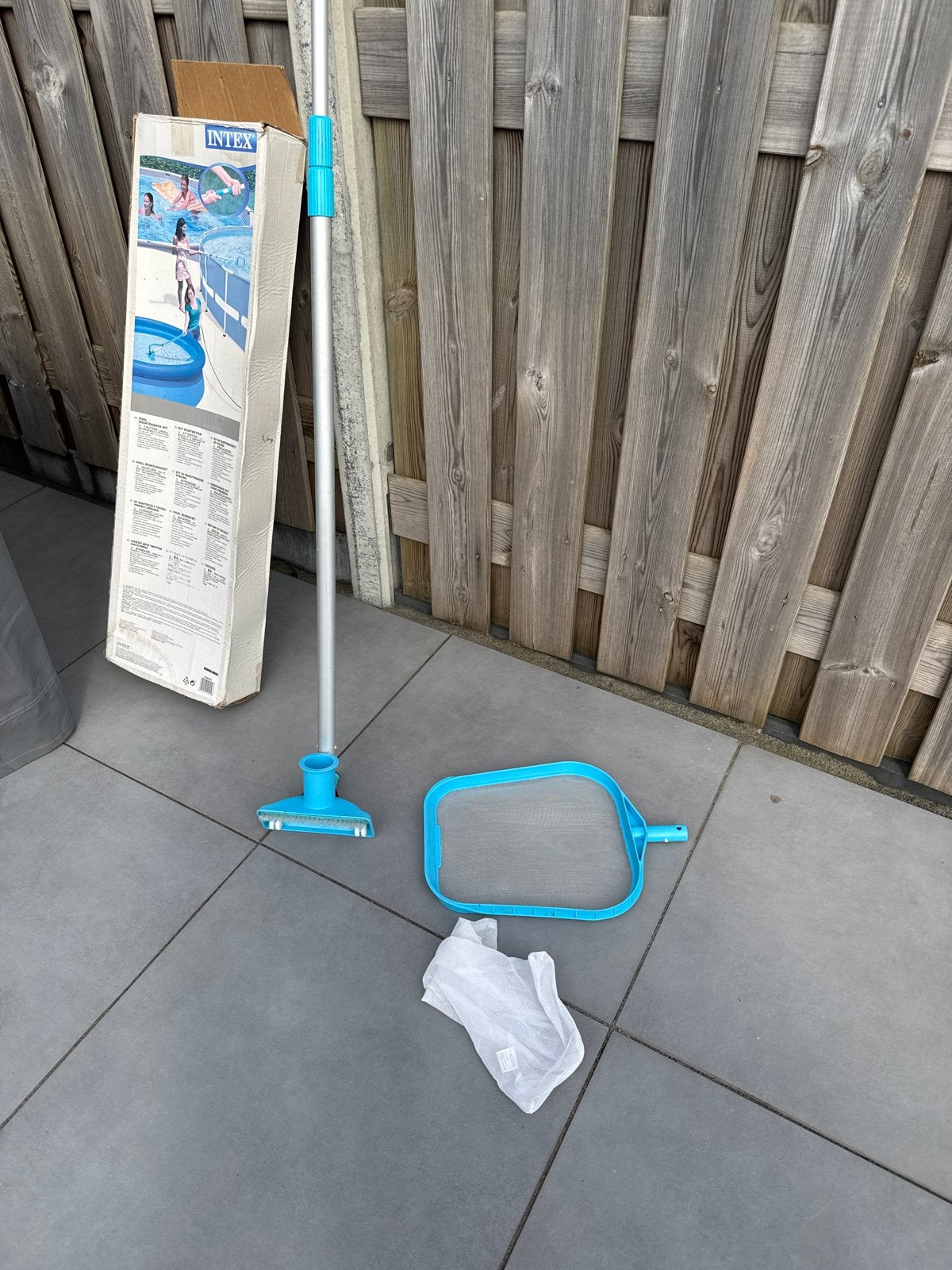 Intex Zwembad Onderhoudsset - Skimmer, Schepnet, Borstel, Ophalen of Verzenden, Gebruikt, Overige typen