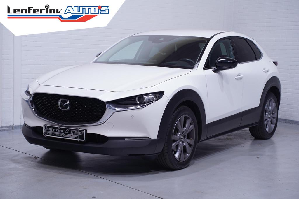 Mazda CX-30 2.0 e-SkyActiv-X M Hybrid Sportive Clima Navi Ca, 1998 cc, Stof, Gebruikt, Wit
