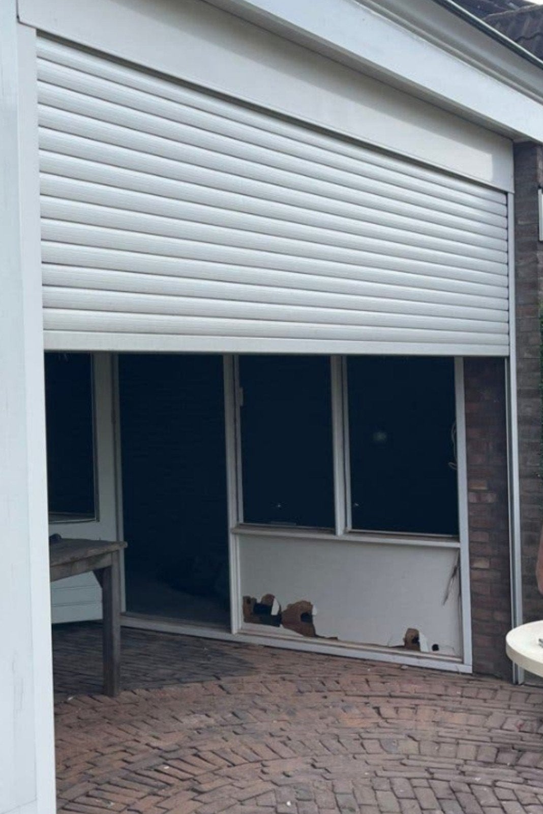 Tekoop elektrische rolluik garage rol deur, Doe-het-zelf en Verbouw, Ophalen, 200 cm of meer, 200 cm of meer