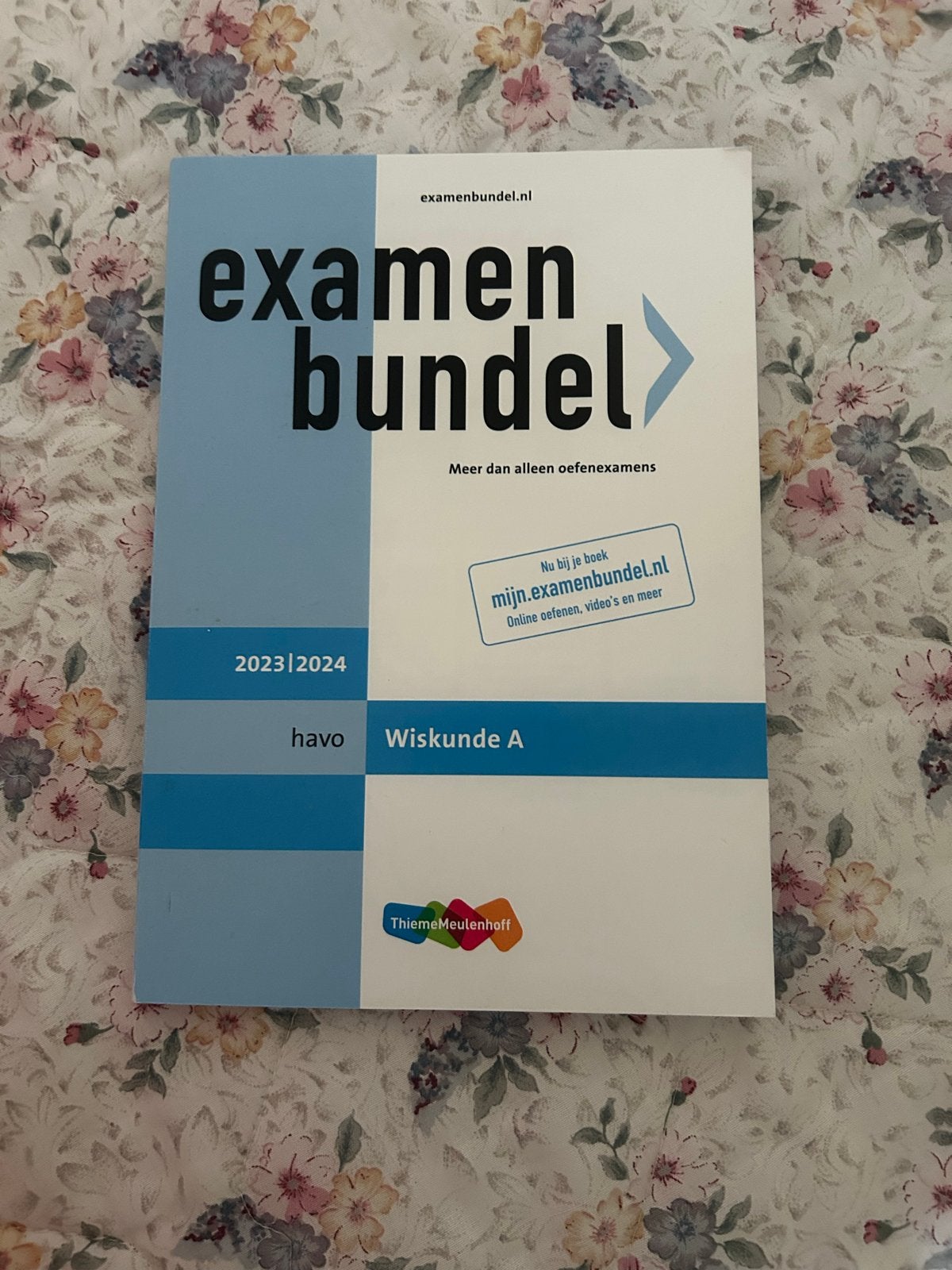 Examenbundel havo Wiskunde A 2023/2024, Ophalen of Verzenden, Zo goed als nieuw, MBO