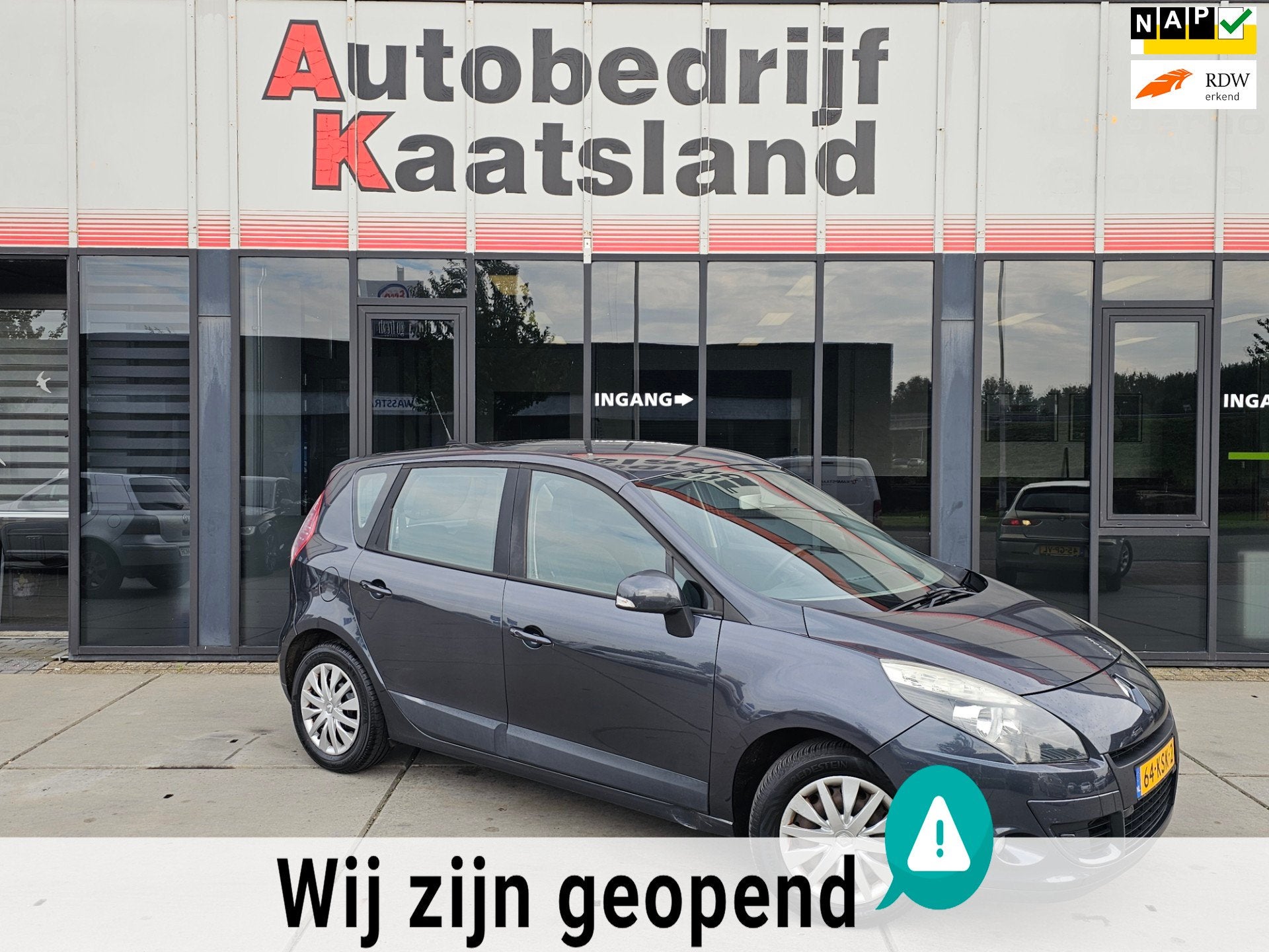 Renault Scénic 1.4 TCE Expression - NIEUWE APK -, Auto's, Voorwielaandrijving, Euro 5, Stof, Gebruikt