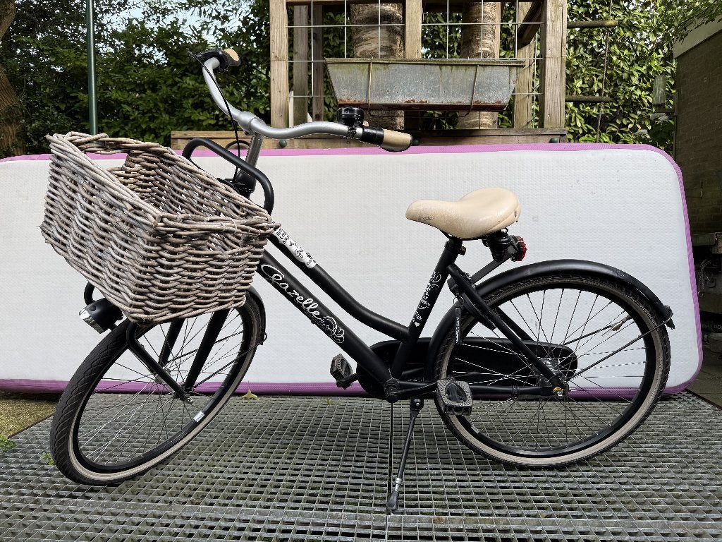 Gazelle miss Grace 24 inch mat zwart, Fietsen en Brommers, Fietsen | Meisjes, Ophalen, Terugtraprem, Versnellingen, Gazelle