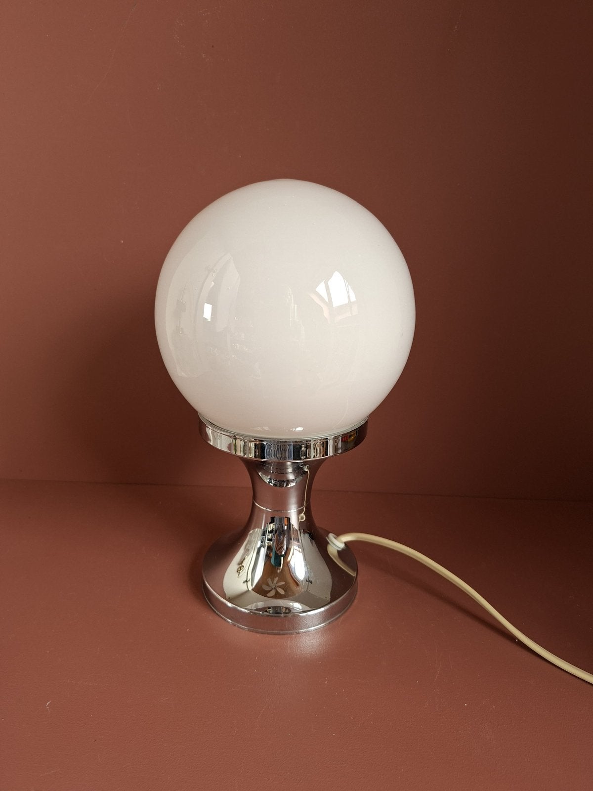 Vintage Space Age Tafellamp, Ophalen of Verzenden, Zo goed als nieuw, Vintage