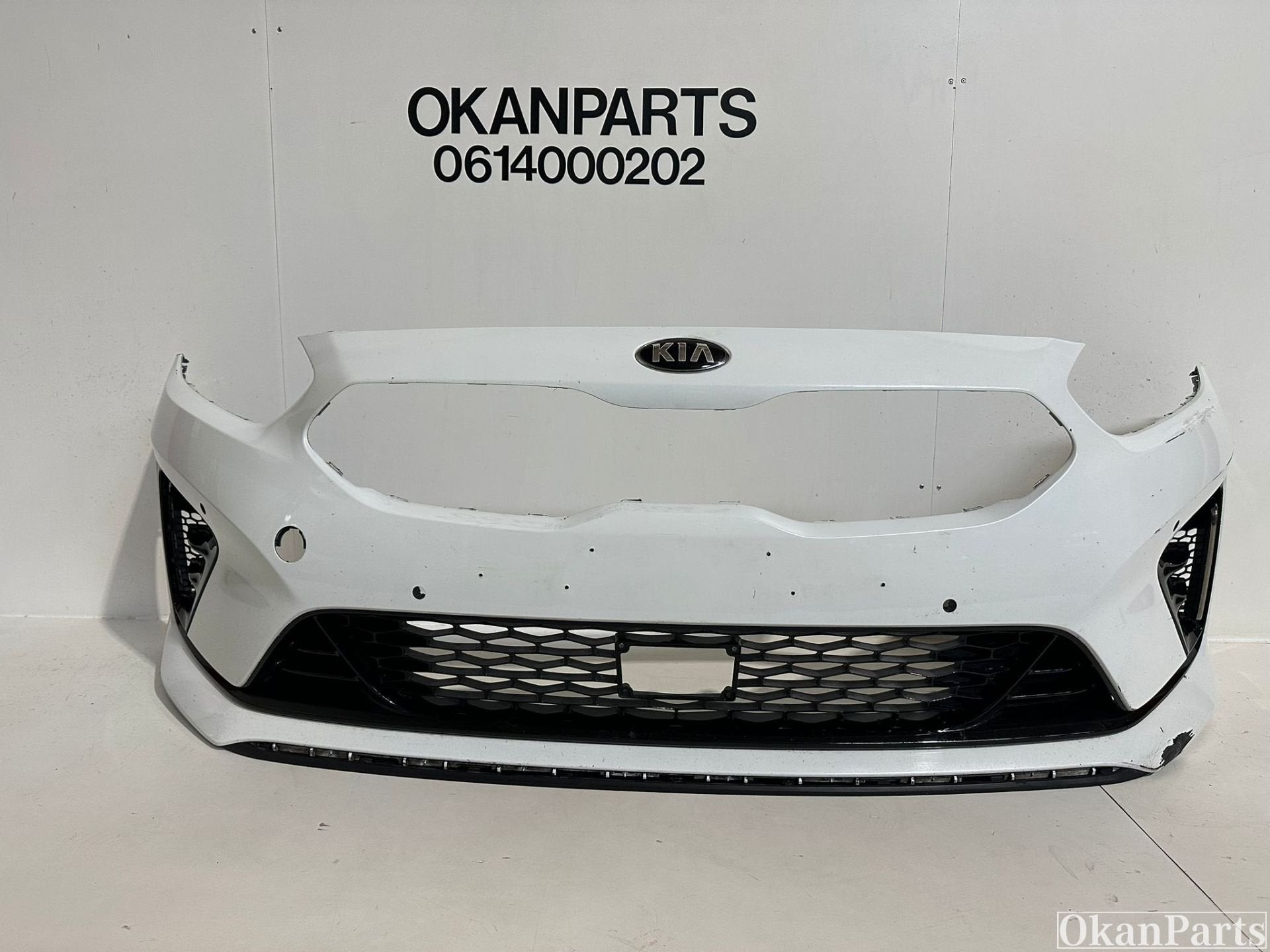 Kia Ceed (CD) III GT-line voorbumper 86511-J7710, Voor, Ophalen of Verzenden, Bumper, Gebruikt