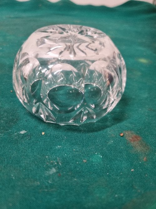 schaaltje kristal glas vintage, Ophalen of Verzenden, 'T Olde Gre-j, Info@toldegrej.nl, Endepoelstraat 20f Didam