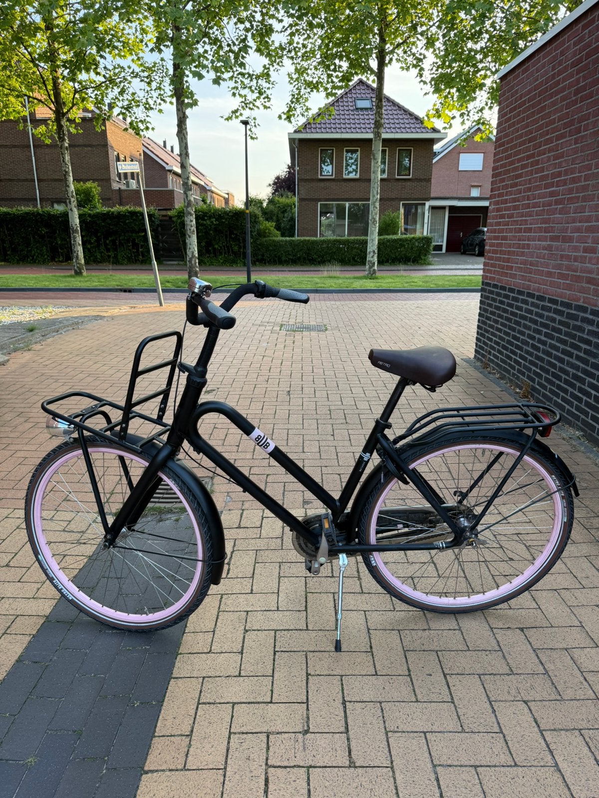 Batavus bub damesfiets 28/57cm, Ophalen, Terugtraprem, Gebruikt, Versnellingen