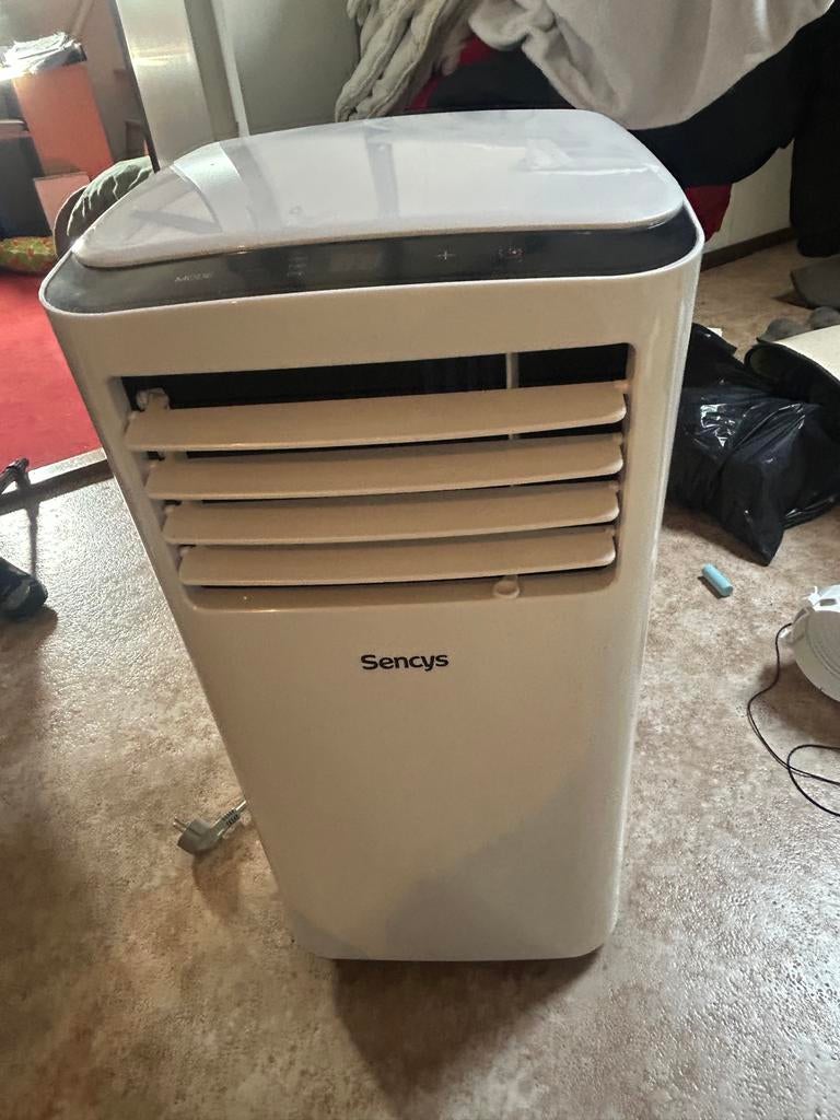 Mobiele airco Sencys, Witgoed en Apparatuur, Airco's, Ophalen, Gebruikt, Minder dan 60 m³, 3 snelheden of meer