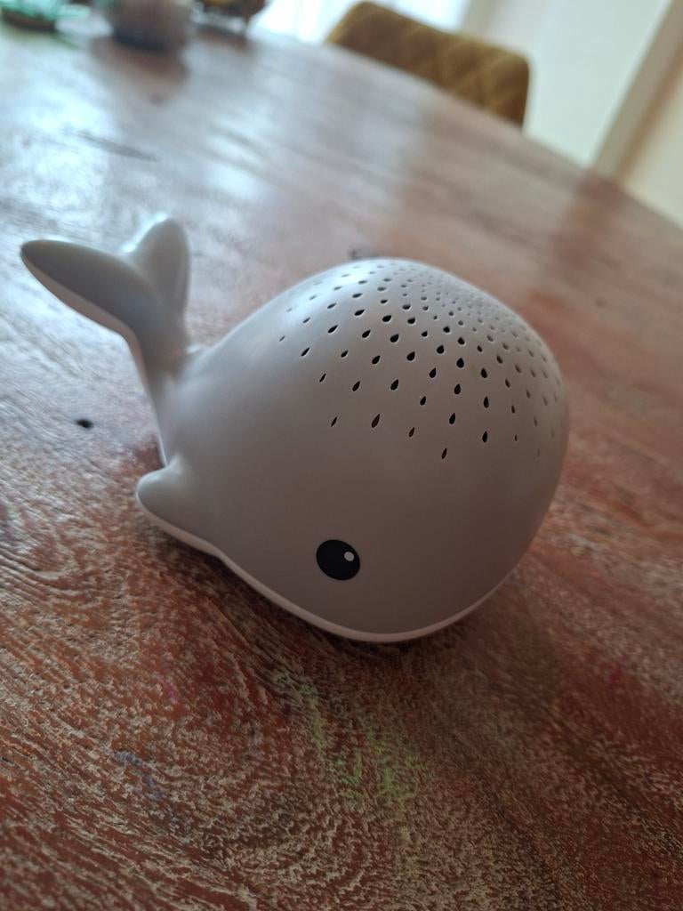 Walvis Nachtlampje met Geluid en Licht, Ophalen of Verzenden, Zo goed als nieuw, Overige typen, Met licht