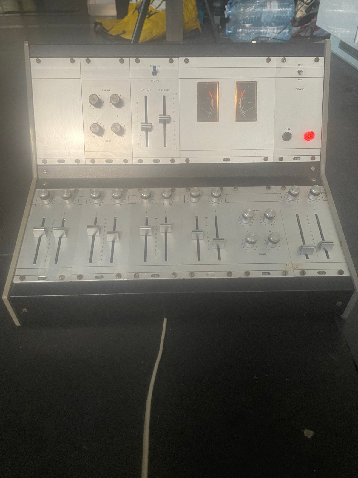 Vintage Mengpaneel / Mixer - Jaren '70 Audio Apparatuur, Muziek en Instrumenten, Ophalen of Verzenden, Gebruikt, 5 tot 10 kanalen