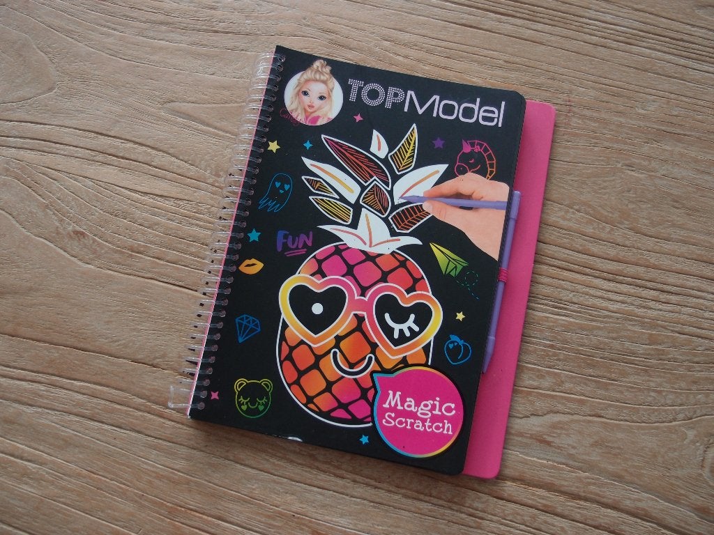 Erg mooie Depesche TOPModel scratch boek zgan, Ophalen of Verzenden, Zo goed als nieuw, Knutselen