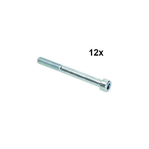 Bout inbus m8x80mm 12pcs 135049, Ophalen of Verzenden