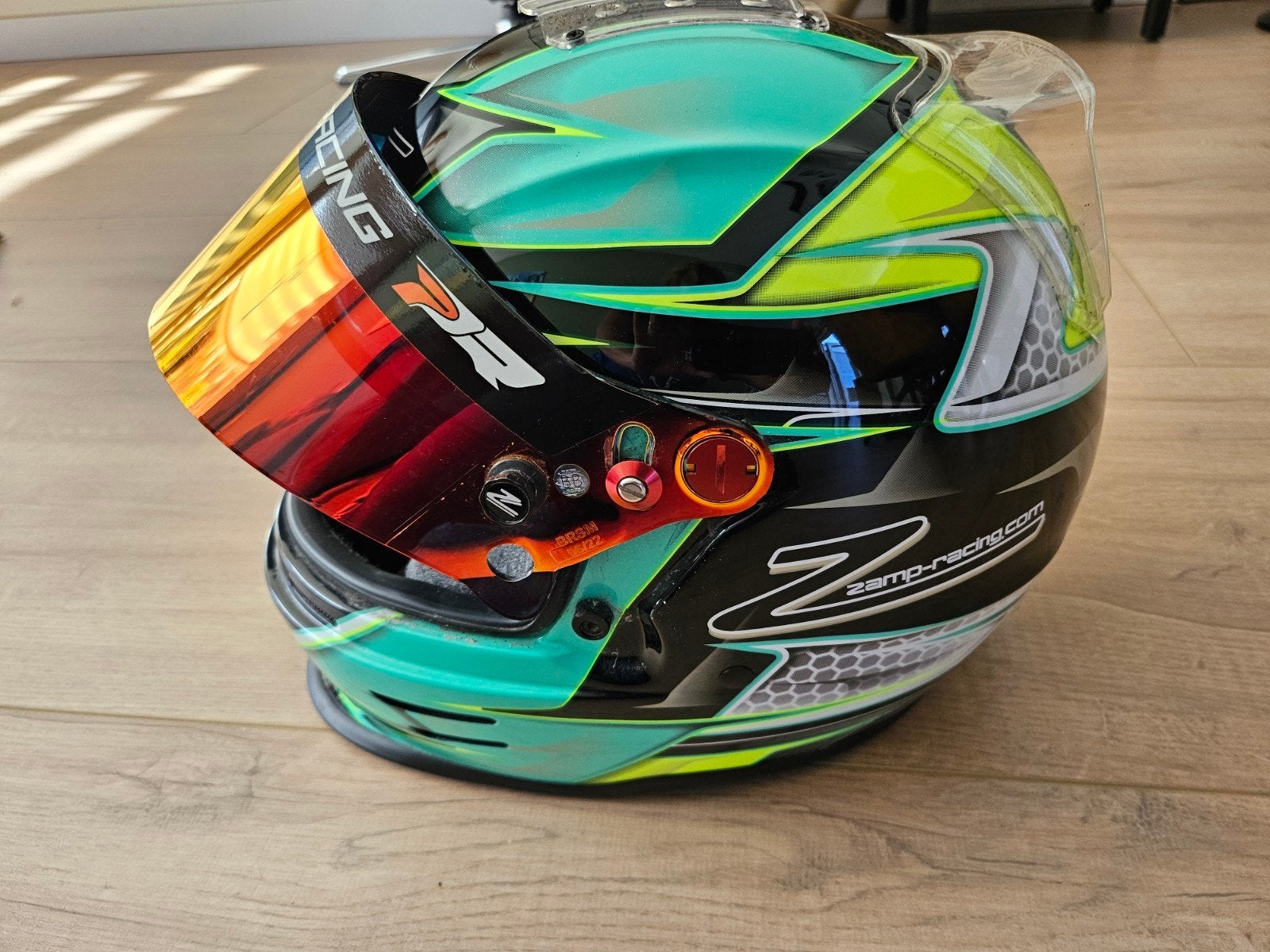 Zamp RZ-42Y Youth racehelm - Maat Z (57cm), M, Kinderen, Overige typen, Tweedehands