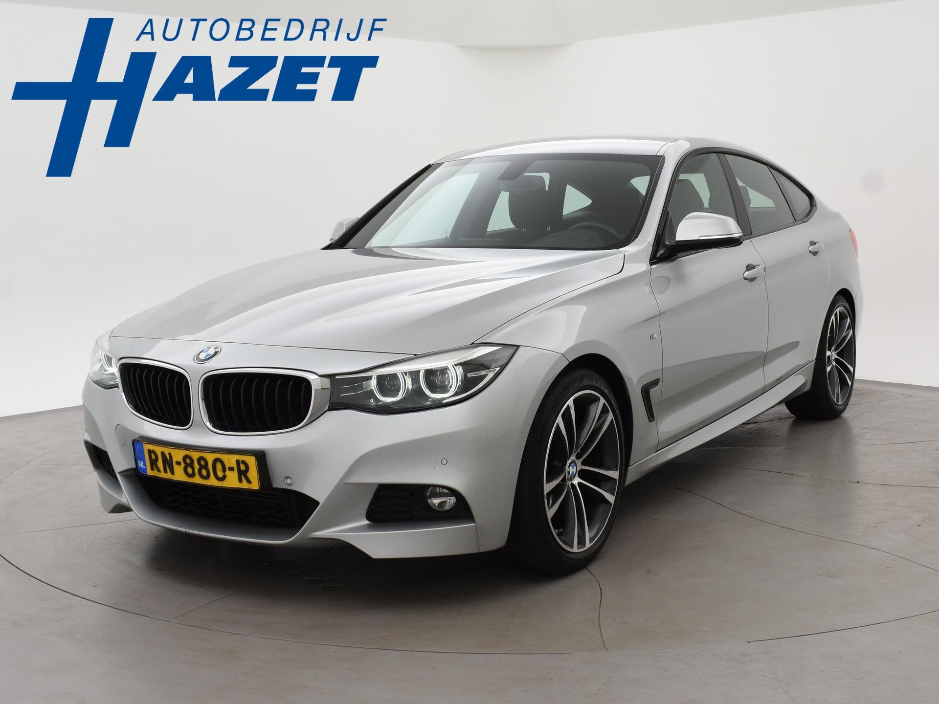 BMW 3-serie Gran Turismo 320d M-SPORT AUT. EXECUTIVE + ALCAN, Auto's, Automaat, 745 kg, Achterwielaandrijving, Origineel Nederlands