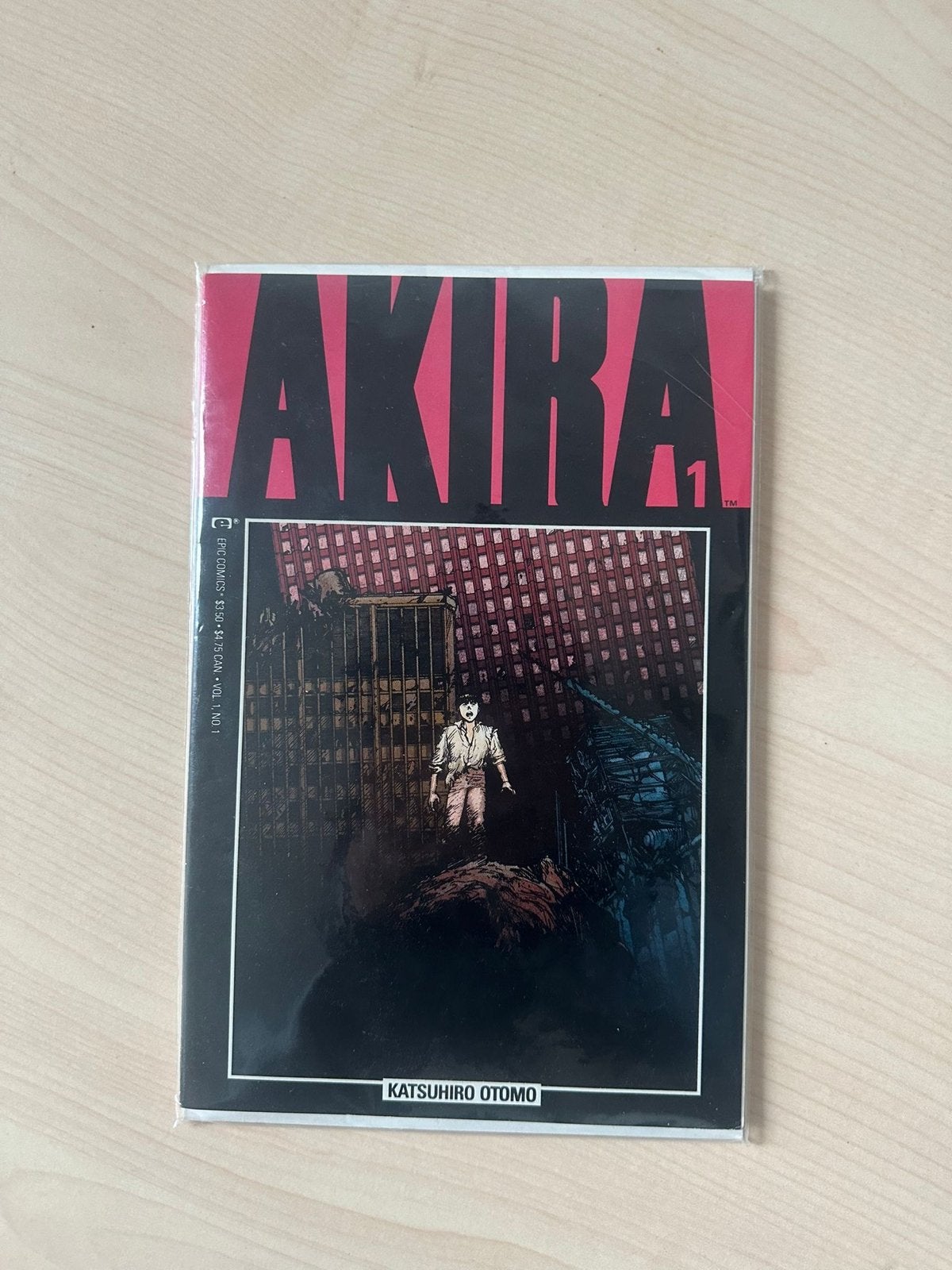 AKIRA Deel 1, Nummer 1 (1988) Epic Comics, Eerste uitgave EN, Eén comic, Ophalen of Verzenden, Zo goed als nieuw, Overige gebieden