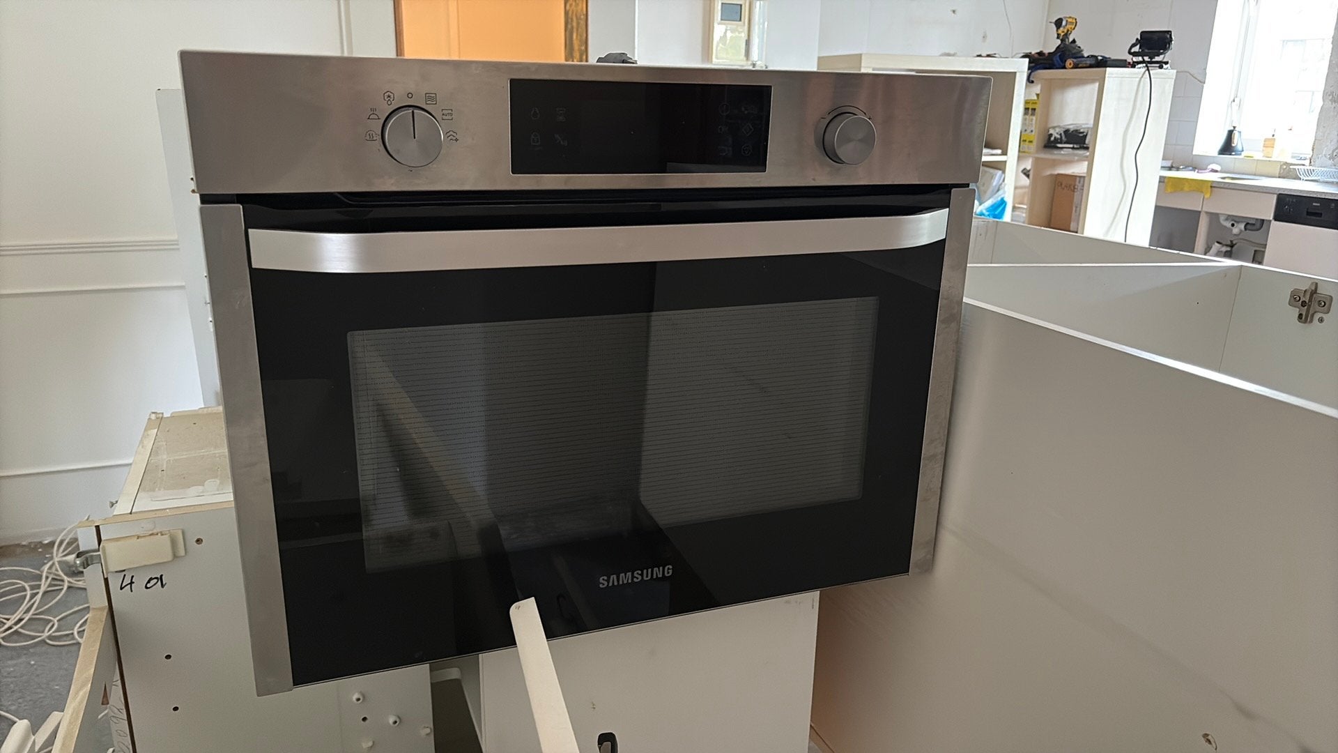 Samsung NQ50K3130BS Inbouwmagnetron, Ophalen, Combimagnetron, 60 cm of meer, Grill