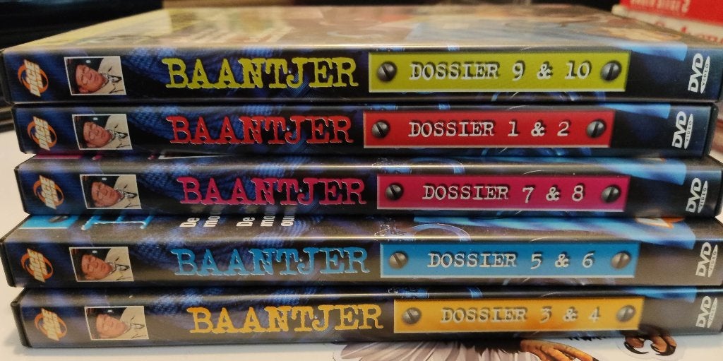 Baantjer DVD Collectie (Dossier 1 t/m 10 Complete Reeks), Cd's en Dvd's, Alle leeftijden, Ophalen of Verzenden, Zo goed als nieuw