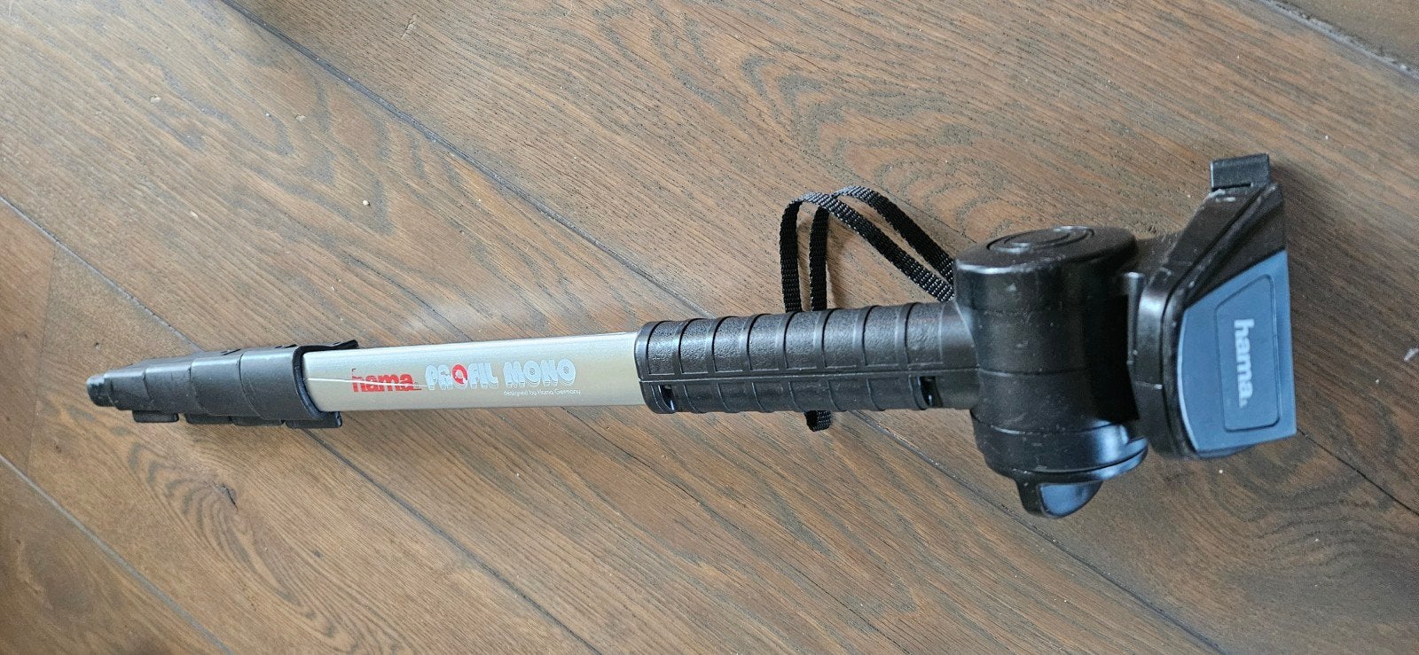 Hama Profi Mono Monopod - Gebruikt, Audio, Tv en Foto, Fotografie | Statieven en Balhoofden, Gebruikt, 125 cm of minder, Eenpoot