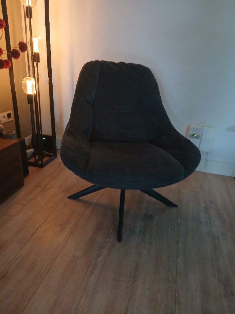 Fauteuil Lynn, Ophalen, 75 tot 100 cm, Zo goed als nieuw, Stof