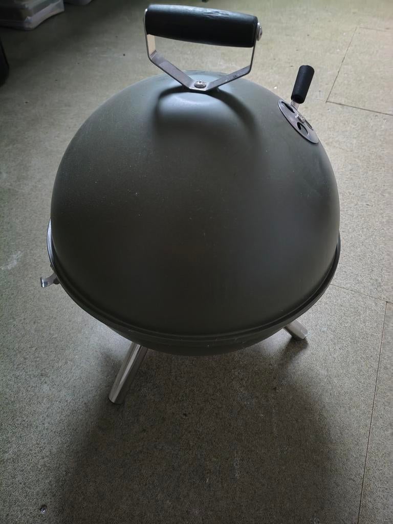 Gusta Buitenbarbecue Grill Barbecue Tafel BBQ Kaphout Groen, Ophalen of Verzenden, Zo goed als nieuw, Onbekend, Met accessoires