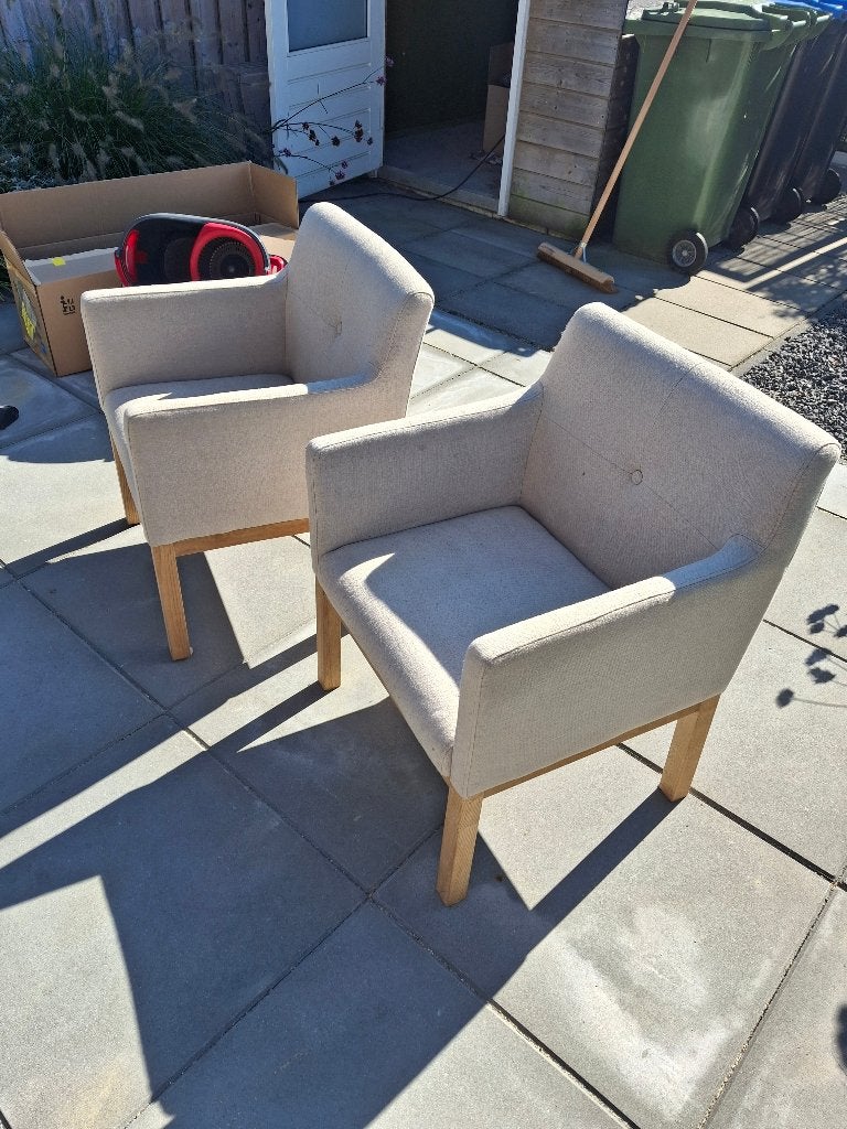 Stoelen, Huis en Inrichting, Ophalen, Hout, Gebruikt, Twee