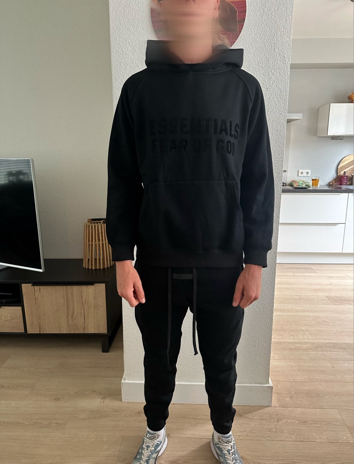 Essentials Fear of God trainingspak - Nieuw, te klein, Ophalen of Verzenden, Nieuw, Maat 46 (S) of kleiner, Zwart