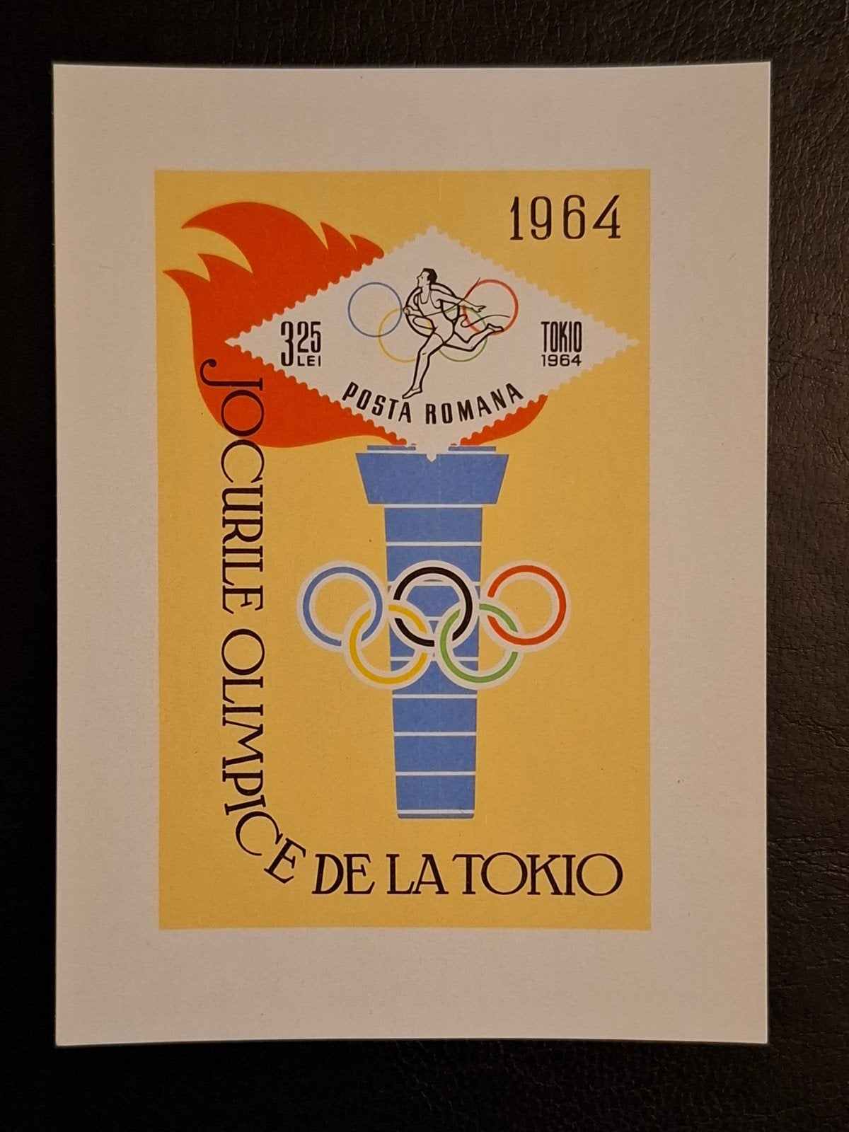 Roemenië 1964 Olympische spelen Tokyo, Postzegels en Munten, Ophalen of Verzenden, Overige landen, Postfris