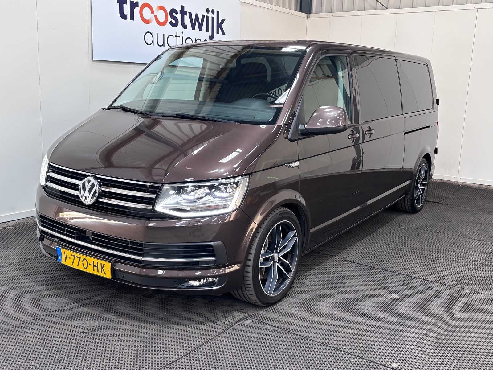 Volkswagen - Transporter - 2.0 TDI L2H1 Highl. - 2017 - Bedr, Auto's, Gebruikt, Euro 6, 4 cilinders, Volkswagen